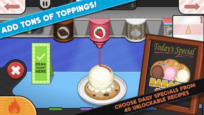 Papa's Scooperia To Go! Papa's Scooperia To Go!