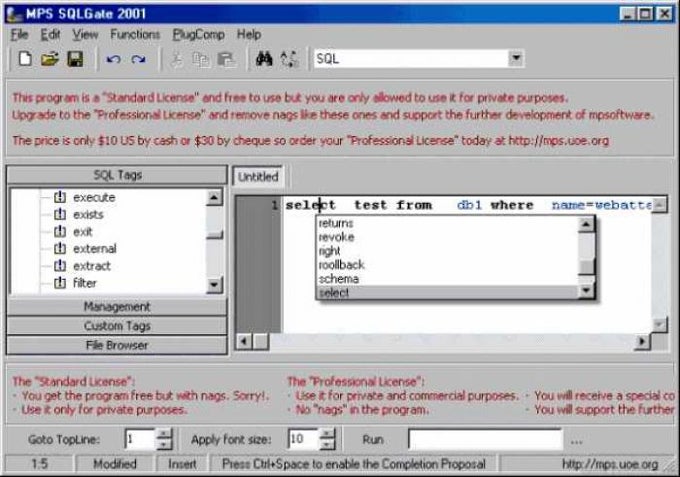MPS SQLGate MPS SQLGate
