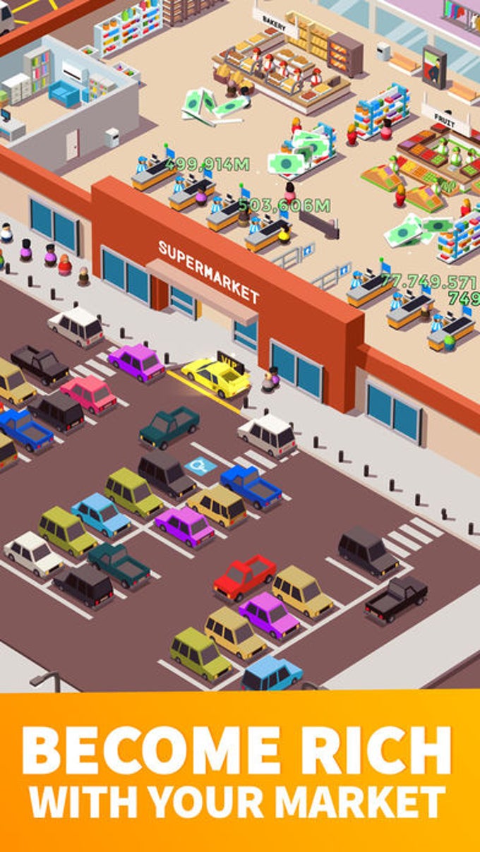 Idle Supermarket Tycoon - Shop для iPhone — Скачать