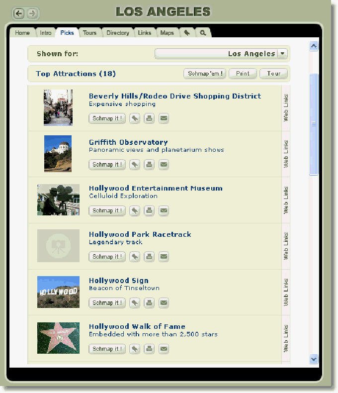 Schmap Los Angeles Guide Schmap Los Angeles Guide