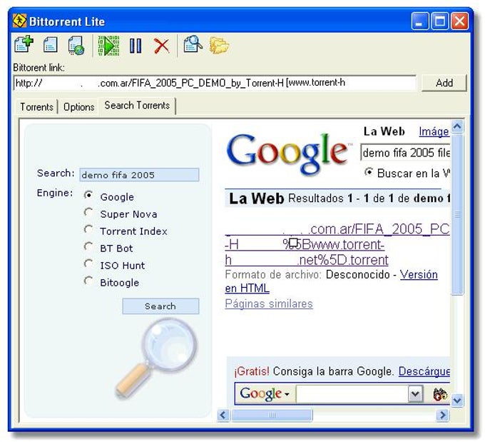 BitTorrent Lite BitTorrent Lite