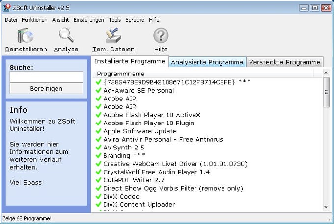 ZSoft Uninstaller ZSoft Uninstaller
