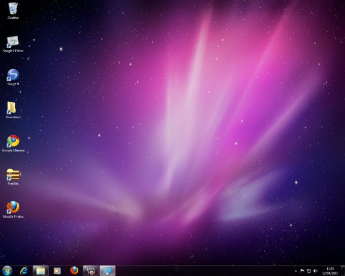 Thème Mac OS X Snow Leopard Pour Windows 7 (Windows) - Télécharger