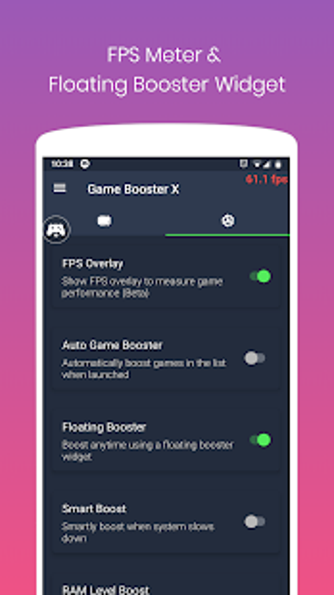 Game Booster X: Better Game Play FPS Meter Game Booster X: Better Game Play FPS Meter