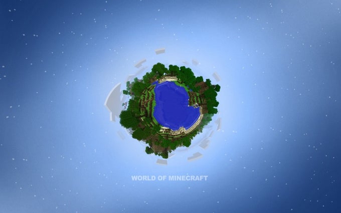 Minecraft Landschaften Wallpaper - Download