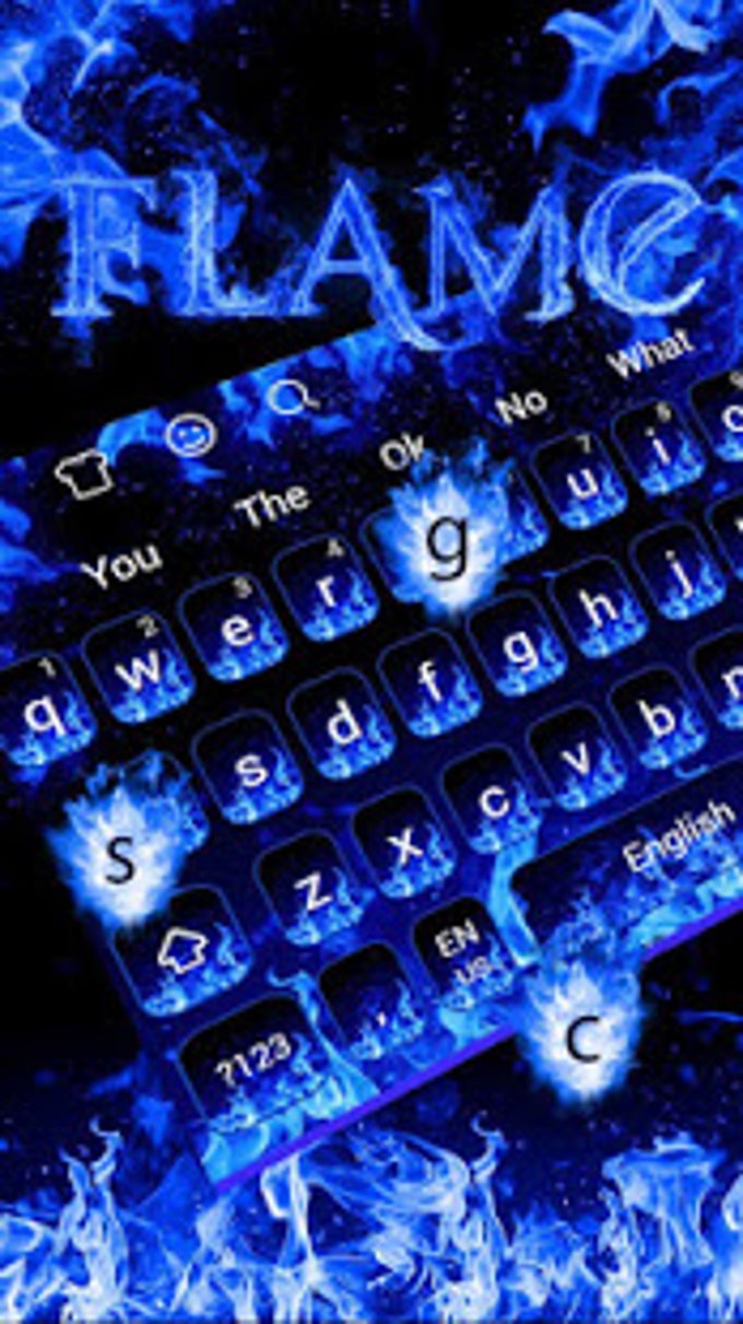 Blue Flame Keyboard Blue Flame Keyboard