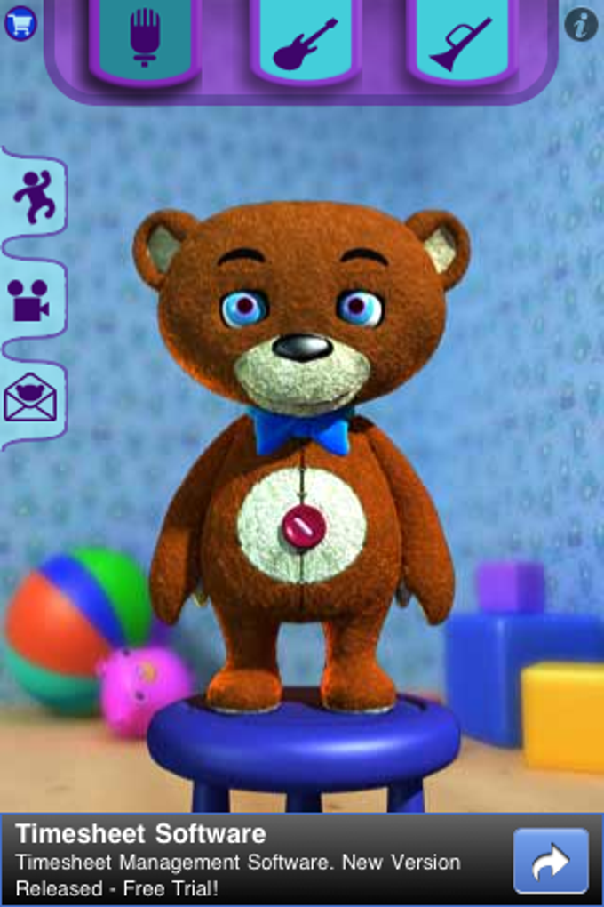 interactive talking teddy bear