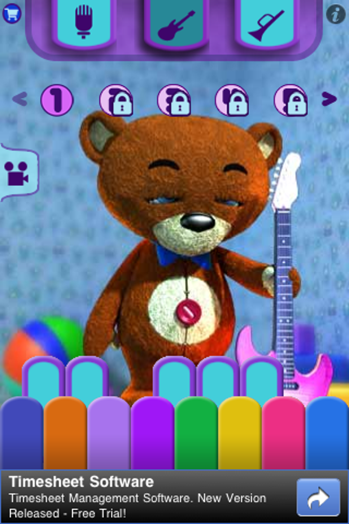 educational talking teddy bear