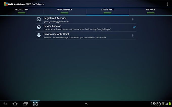 AntiVirus Security FREE for tablet