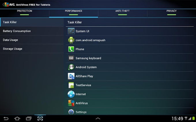 AntiVirus FREE voor tablets AntiVirus FREE voor tablets