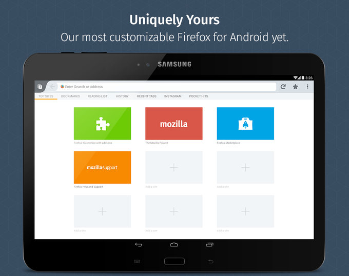 Firefox pour Android Firefox pour Android