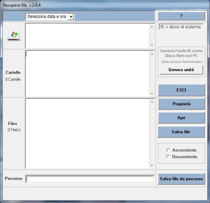 Recupera file 2.0 Recupera file 2.0