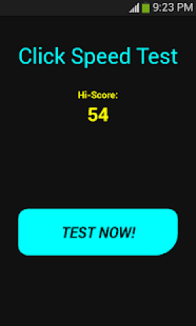 Click Speed Test - Jogue Click Speed Test Jogo Online