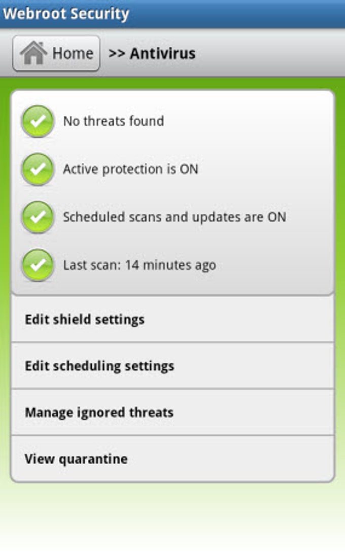 Webroot Mobile Security Webroot Mobile Security
