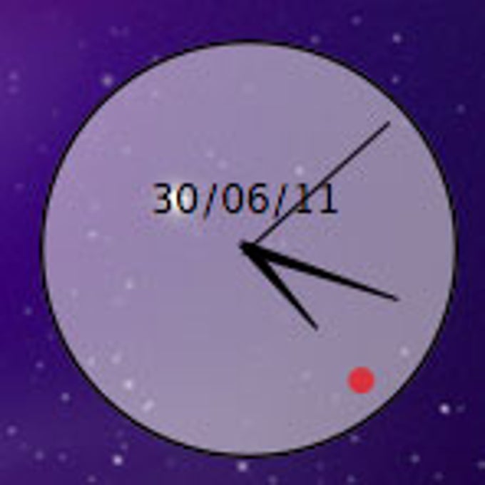 Simple Floating Clock Simple Floating Clock