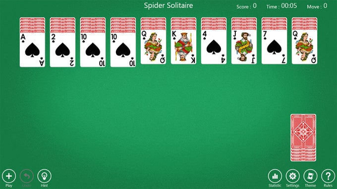 Aces Spider Solitaire Aces Spider Solitaire