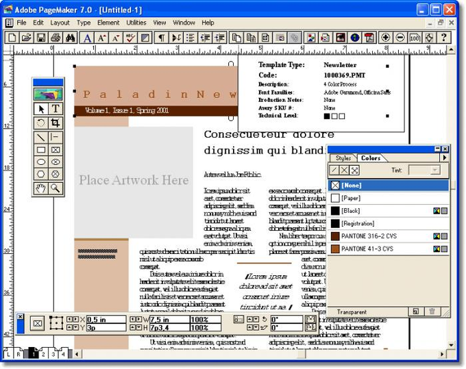 Adobe Pagemaker Adobe Pagemaker