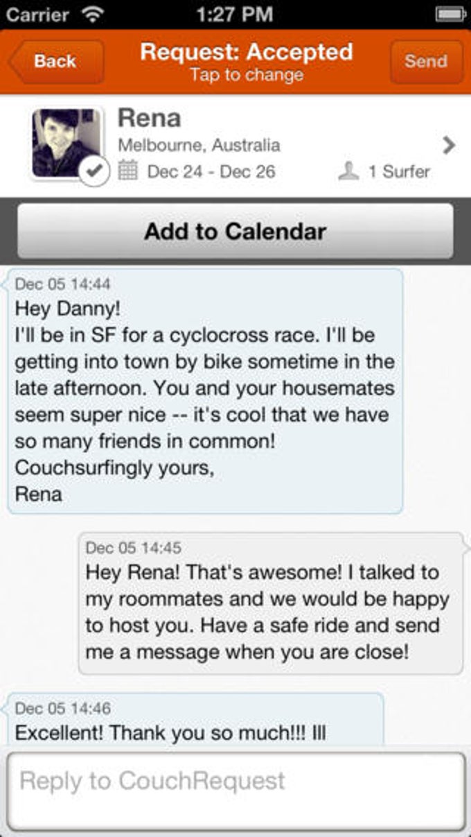 Couchsurfing Couchsurfing