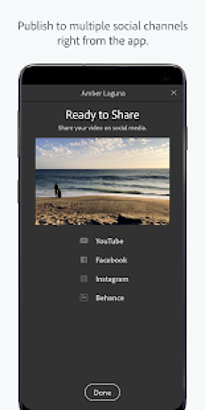 Adobe Premiere Rush Video Editor