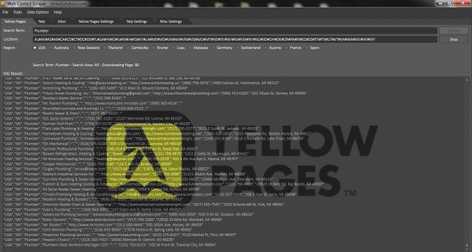 Web Contact Scraper Web Contact Scraper
