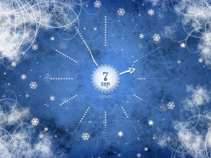 Christmas Clock Christmas Clock