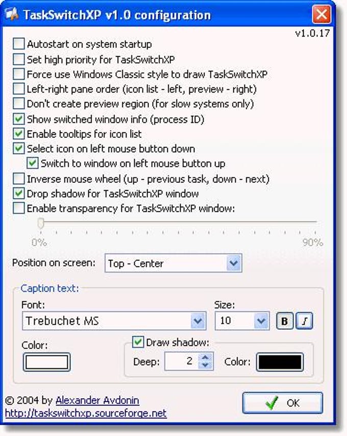 TaskSwitchXP TaskSwitchXP