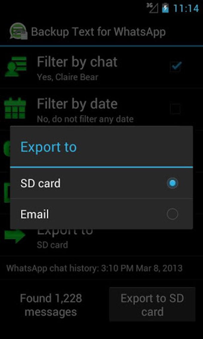 Backup Text for WhatsApp Backup Text for WhatsApp