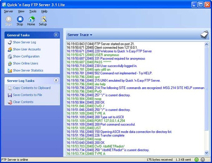 Quick'n Easy FTP Server Quick'n Easy FTP Server