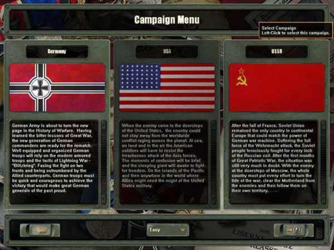 blitzkrieg 3 how to get new nation