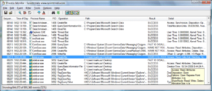 Microsoft Process Monitor Microsoft Process Monitor