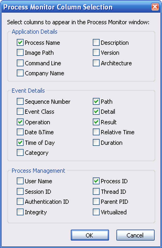 Process Monitor Process Monitor