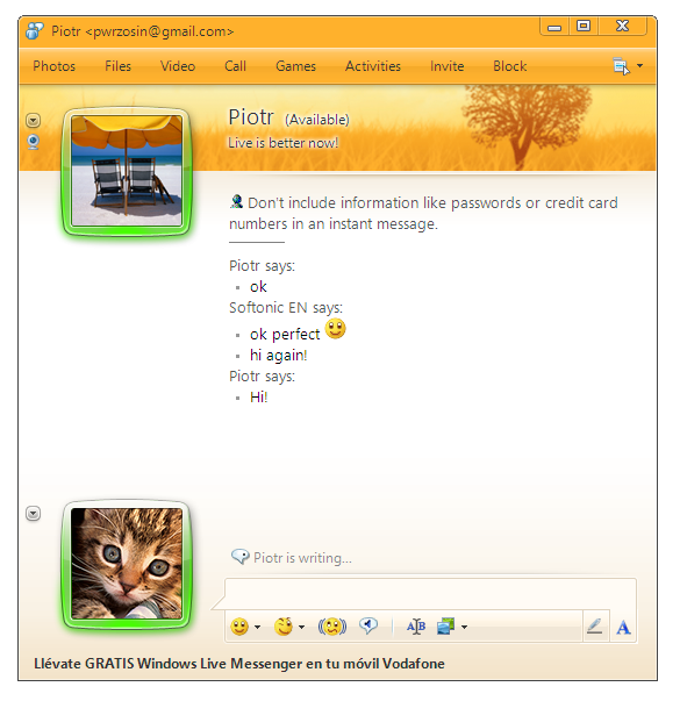 Windows Live Messenger Windows Live Messenger
