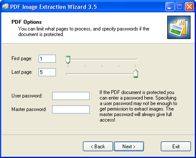PDF Image Extraction Wizard PDF Image Extraction Wizard