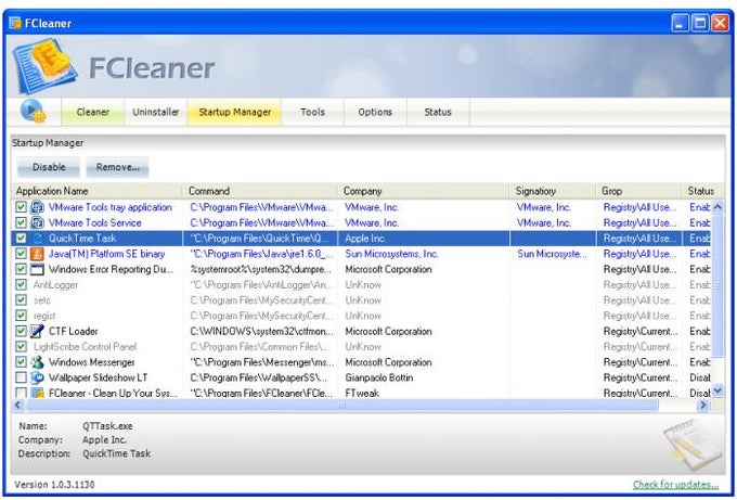 FCleaner - Download