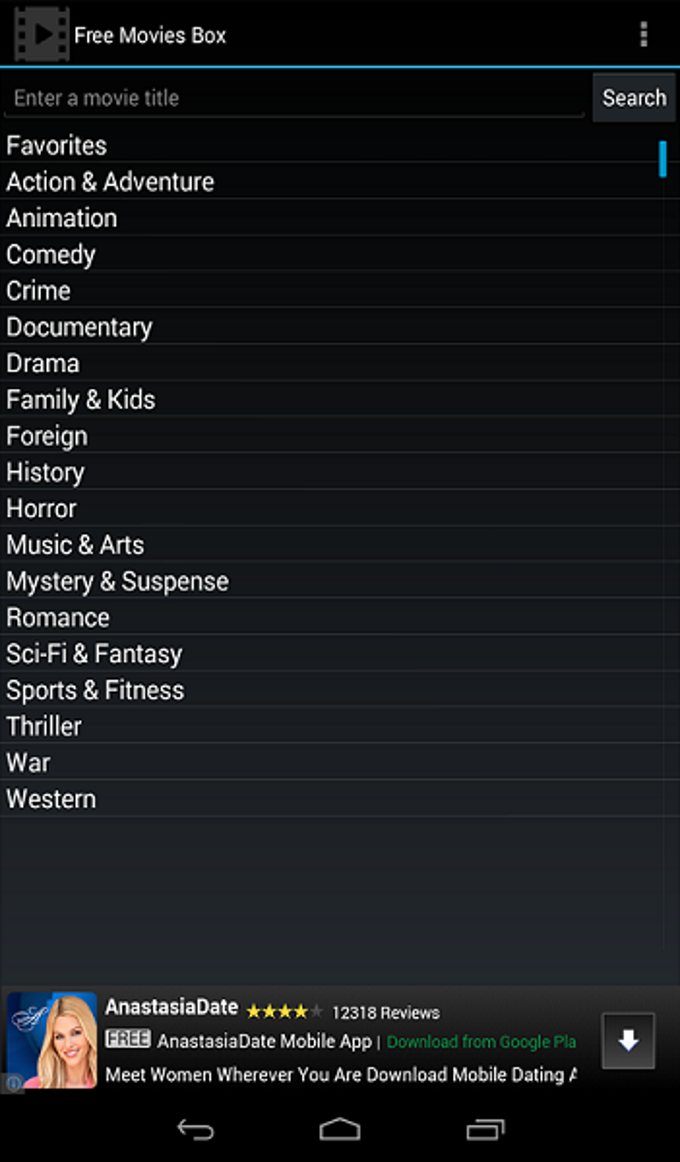 Free Movies Box For Android Download