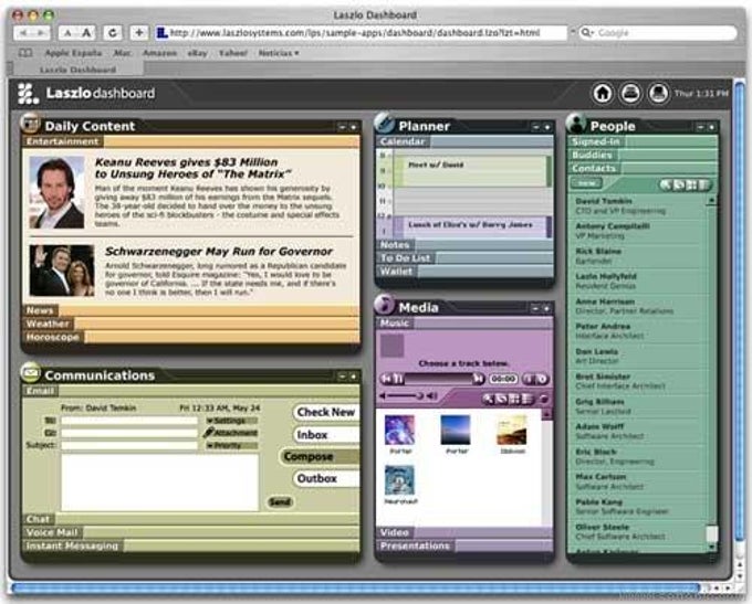 Laszlo Presentation Server