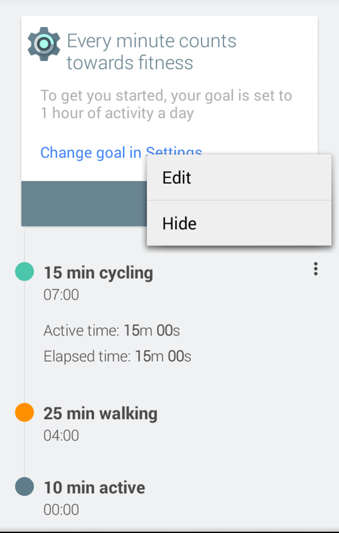 Google Fit Google Fit