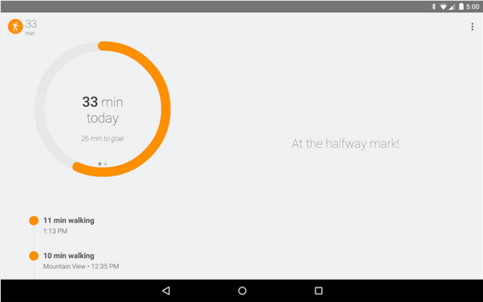 Google Fit: Health and Activity Tracking