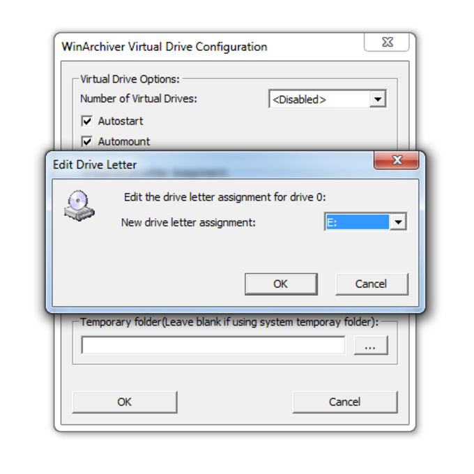WinArchiver Virtual Drive 5.3.0 download the last version for windows