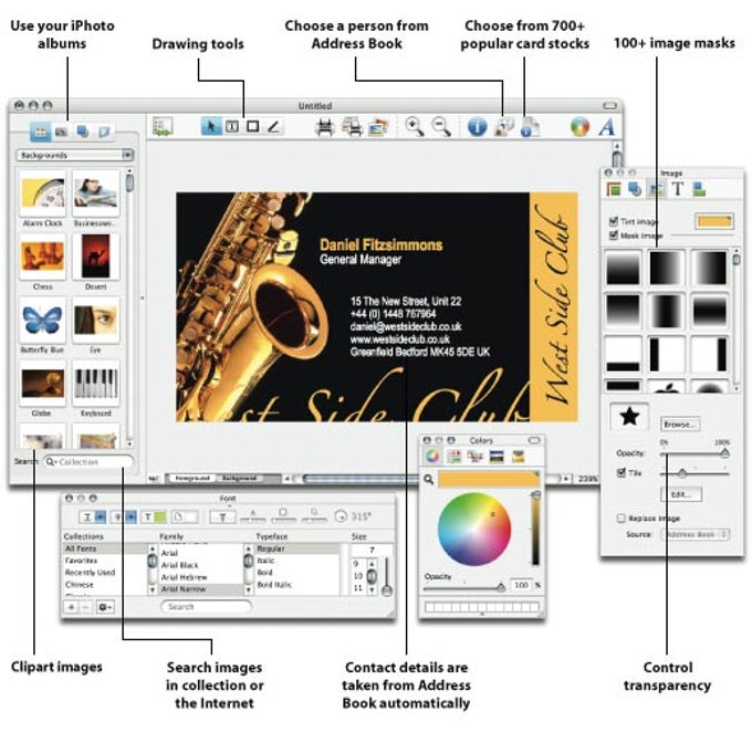 Business Card Composer Business Card Composer