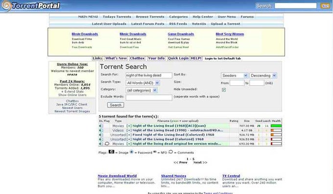 Torrent Finder Firefox Toolbar