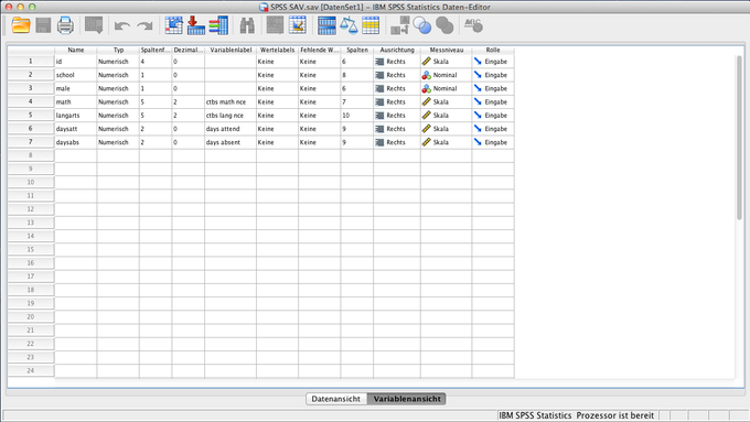 IBM SPSS Statistics Standard IBM SPSS Statistics Standard