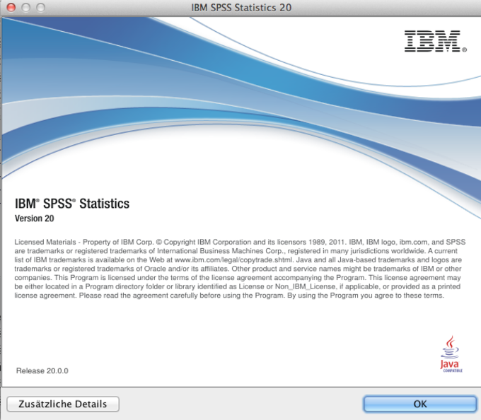 ibm spss statistics mac