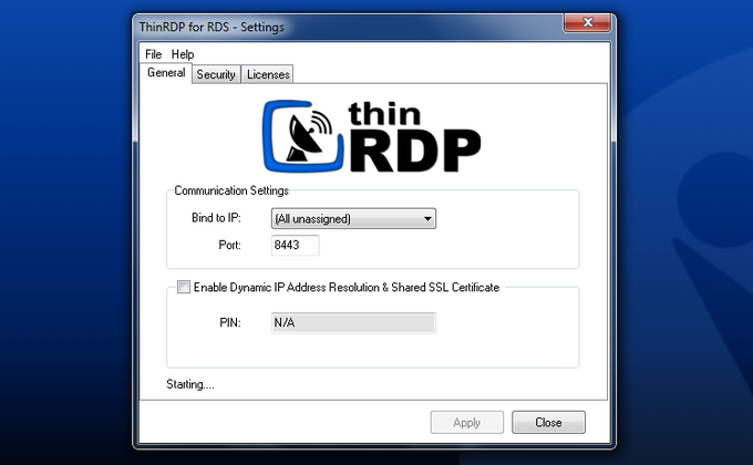 ThinRDP Server ThinRDP Server