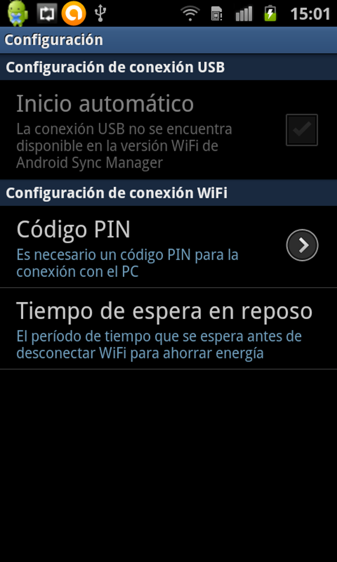 Android Sync Manager Agent Android Sync Manager Agent