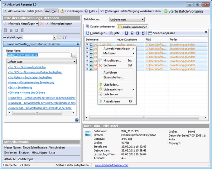 Advanced Renamer Portable - Download