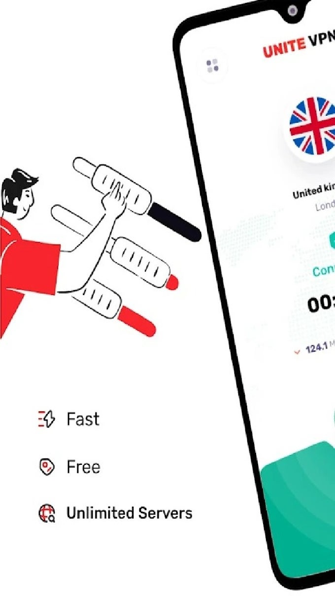 Unite VPN - Fast Secure VPN для Android — Скачать
