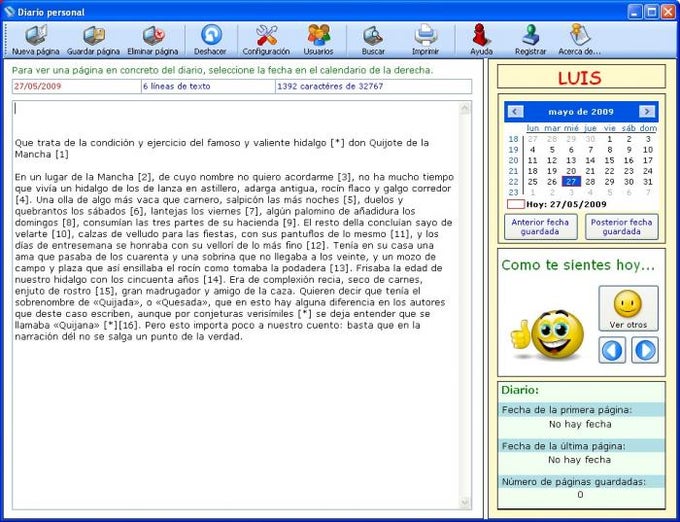 Diario Personal Diario Personal