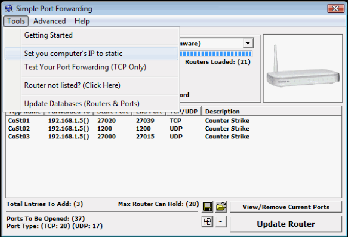 Simple Port Forwarding Simple Port Forwarding