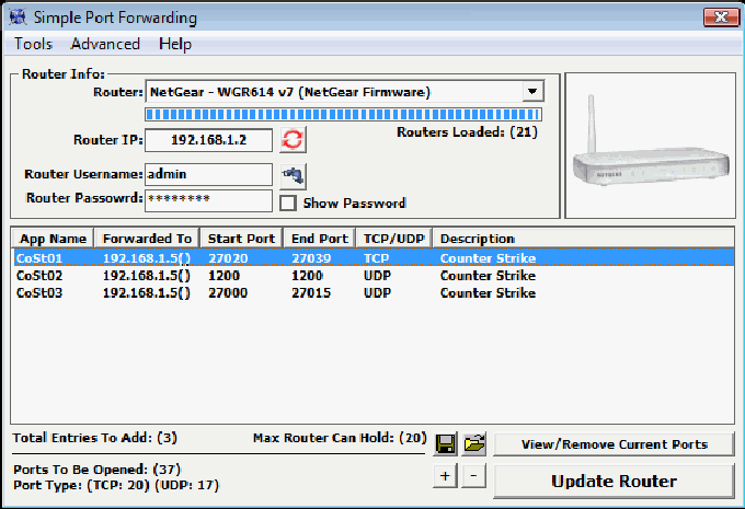 Simple Port Forwarding Simple Port Forwarding